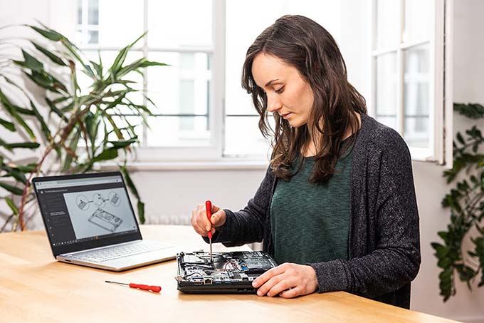 Reparieren muss auch für Verbraucher*innen möglich sein – Foto: NABU/Kühnapfel Fotografie