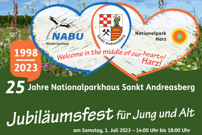 Plakat Jubiläum NPH Sankt Andreasberg