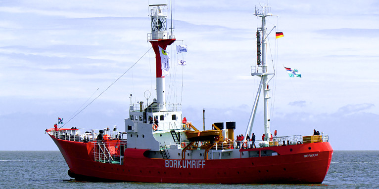 Das Feuerschiff Borkumriff - Foto: André Thorenmeier