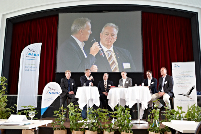 Thema der Podiumsdiskussion auf der LVV 2017 war "der künftige Weg von Niedersachsen in Richtung Nachhaltigkeit.". - Foto: Mareike Sonnenschein